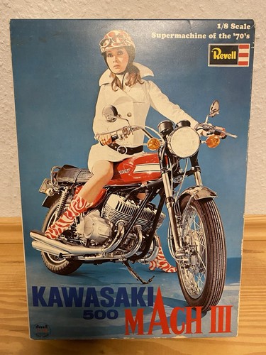Revell kawasaki 500 - kawasaki, mach