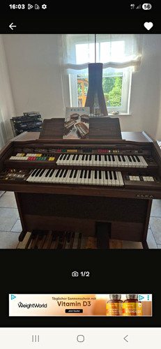 Elka elektrische orgel - elka, 49