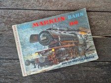 MÄRKLIN HO Bahn, alter Katalog / Handbuch, Loks Anlagen Pläne Anleitungen, 1957