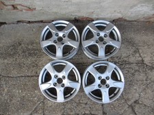 4x Original Alufelgen 5,5x14 ET45 LK 4x100 Honda Jazz II (GD) Bj.2008.SAA 455F.