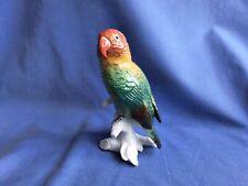 Porzellan Figur Papagei Kakadu Vogelplastik Karl Ens 7587 B  ca.  15 cm