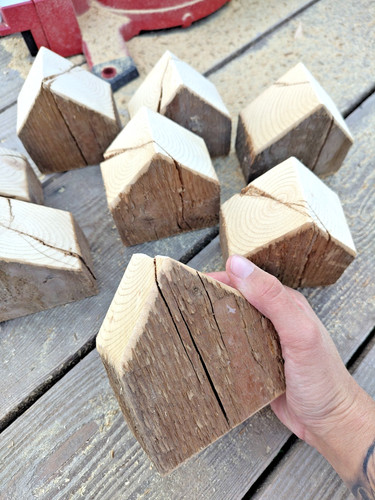 Rustikales holzhaus häuschen - holzhaus,