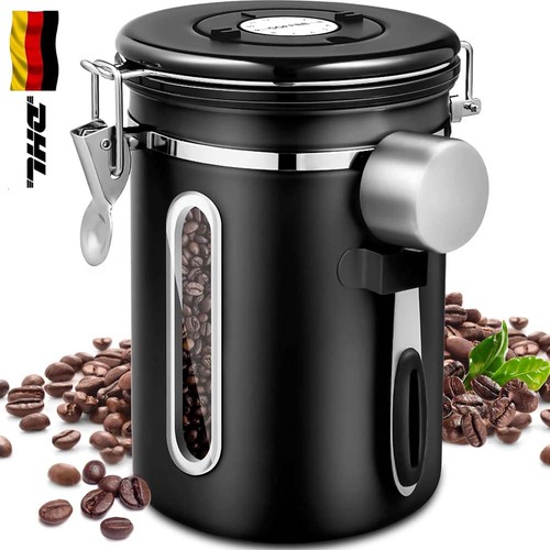 Edelstahl luftdicht kaffeedose - luftdicht,