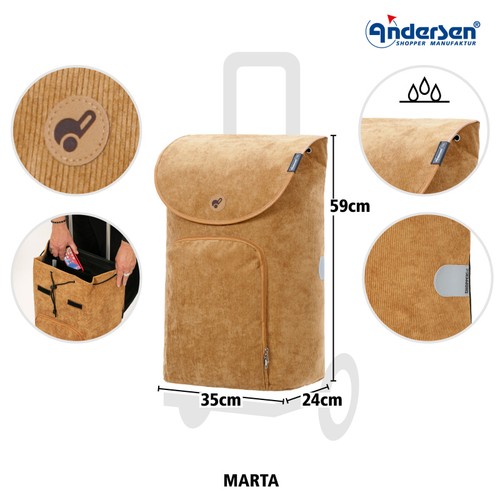 Andersen shopper tasche marta - andersen,