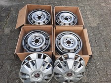 4x Stahlfelgen 6Jx15 Fiat