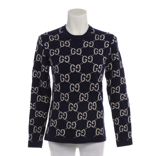 Wollpullover gucci blau - gucci, weiß