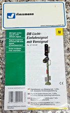 Viessmann 210368 Spur N DB Licht-Einfahrsignal mit Vorsignal Bausatz NEU TOP OVP