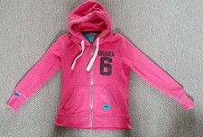 Sweatjacke von Super Dry Gr. L pink