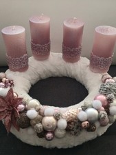 Adventskranz Rosa 2
