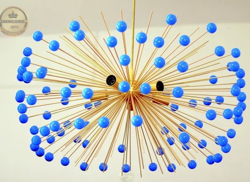 Supernova chandelier brass - chandelier,