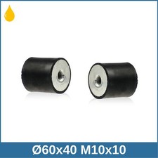 C Ø60x40 M10x10 NBR 75°Shore