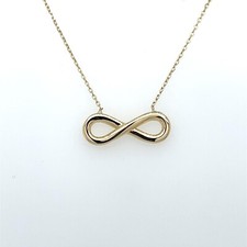 Infinity anhänger kette 585 - anhänger,