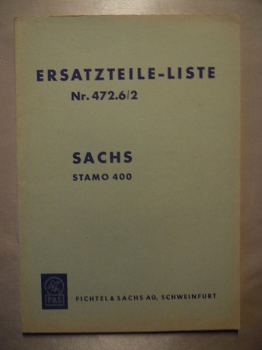 Sachs stamo 400 - sachs,