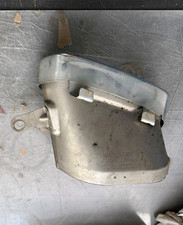 Original AUDI A6 4G A7 Chromleiste Endrohr Hinten links 4G0253825N  (B16)