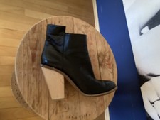 Lala Berlin Stiefeletten Gr. 40, schwarz Leder, 2011, Super Zustand
