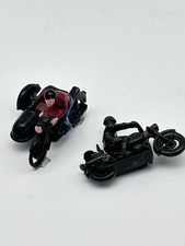 2 Stück Alte 1950/60er Jahre Mini Motorrad HO Kunststoff Vintage Modelle