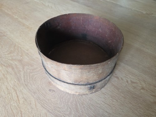 Altes sieb holz spahn deko - sieb,, holz-spahn,