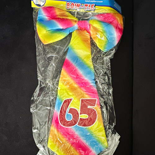 Regenbogen xxl krawatte - regenbogen,