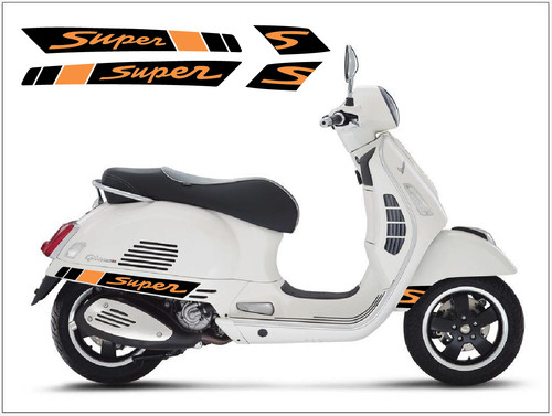 Vespa gtv gts aufkleber - gt,