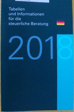 Datev Heft 2018 Tabellen und Informationen für die steuerliche Beratung