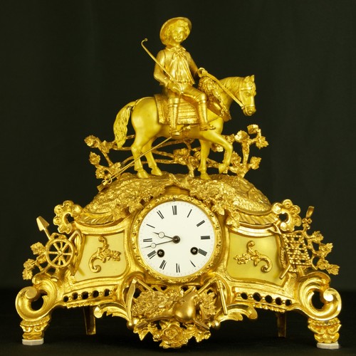 Wunderschöne kamin uhr - uhr, um