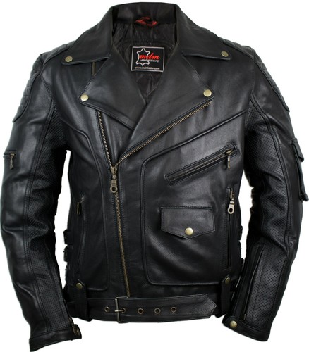 Herren rocker lederjacke - herren,