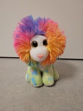 Morgenroth Plüsch Stofftier Löwe bunt ca. 20 cm sitzend