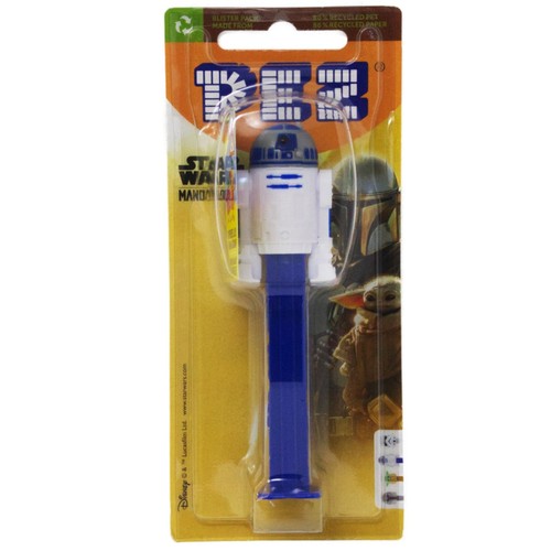 Pez r2d2 figur mit blauem - pez,
