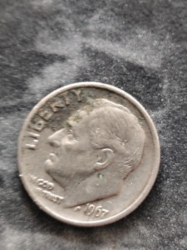 1967 one dime usa - 1967,