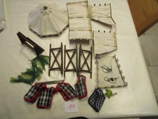 Schleich  Sammlung   unkomplettes   Zelt, Drache, Satteldecken usw   (11)