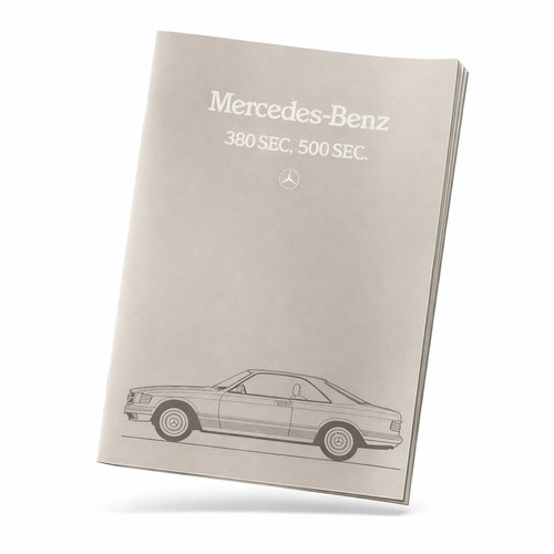 Original mercedes prospekt - mercedes,