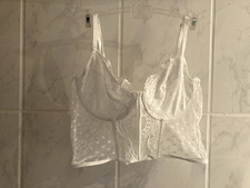 sexy Spitzen-Korsett halbdurchsichtig