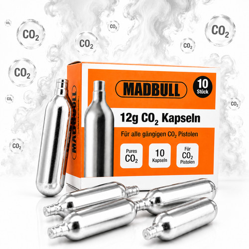 Madbull co2 kapseln - madbull, 10