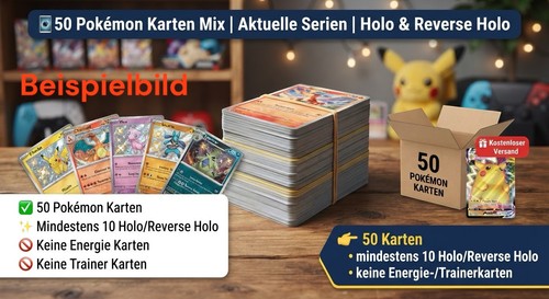 Pokémon karten mix 50 - pokémon,