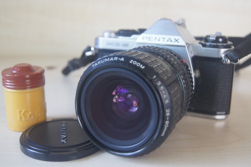 Pentax super with takumar - me, takumar-a