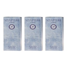 Nikos Sculpture Homme - EDT Eau de Toilette 100ml - 3x