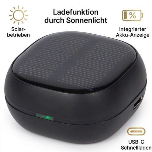 True wireless solar ear - wireless,