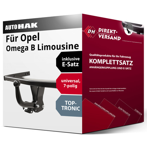 Anhängerkupplung starr - , +