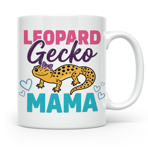 Leopardgecko mama tasse - leopardgecko,
