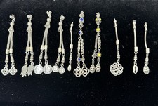 Quaste Tespih Püskül  Tassel Silber  10 Stück