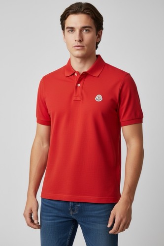 Moncler polo shirt - shirt, rot