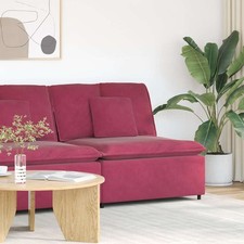 Modulares Sofa mit Kissen