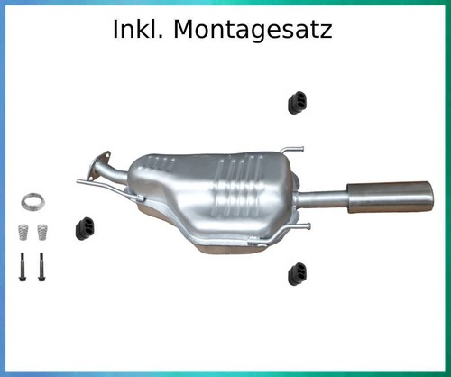 Endschalldämpfer opel astra - opel,