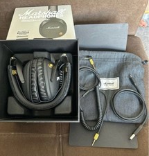 Marshall Monitor Bluetooth Schwarz Neu