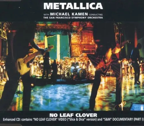 Single metallica leaf - cd,