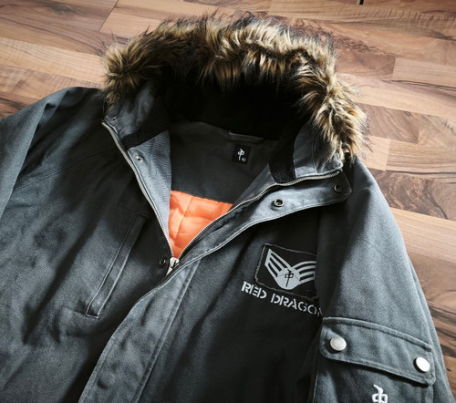 Red dragon rds winterjacke - red,