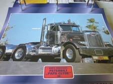 Super Trucks Hauben Zugmaschinen USA Peterbilt Papa Clyde 1990