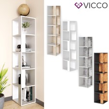 Eckregal Lio Standregal Bücherregal Wandregal Raumteiler Regal 5 Eben Vicco