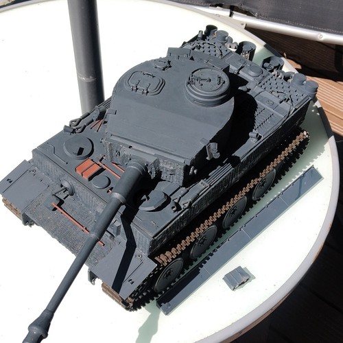 Bandai tiger panzer modell - bandai,