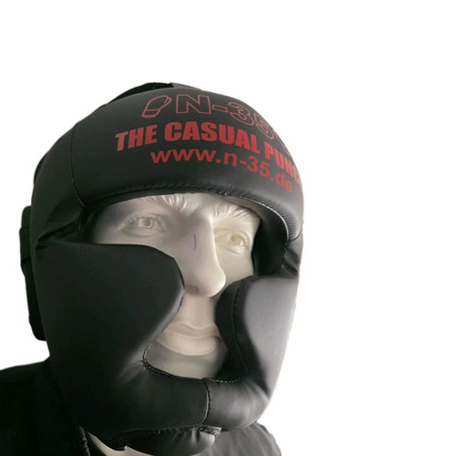 Kopfschutz boxen rot - n-35,